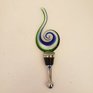 Art Glass Wine Bottle Stopper